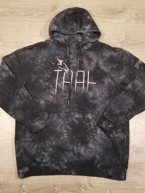 Tool Opiate 2 Crawler Tie Dye Pullover Band Hoodie Mens Size XL Metal Rock Rare